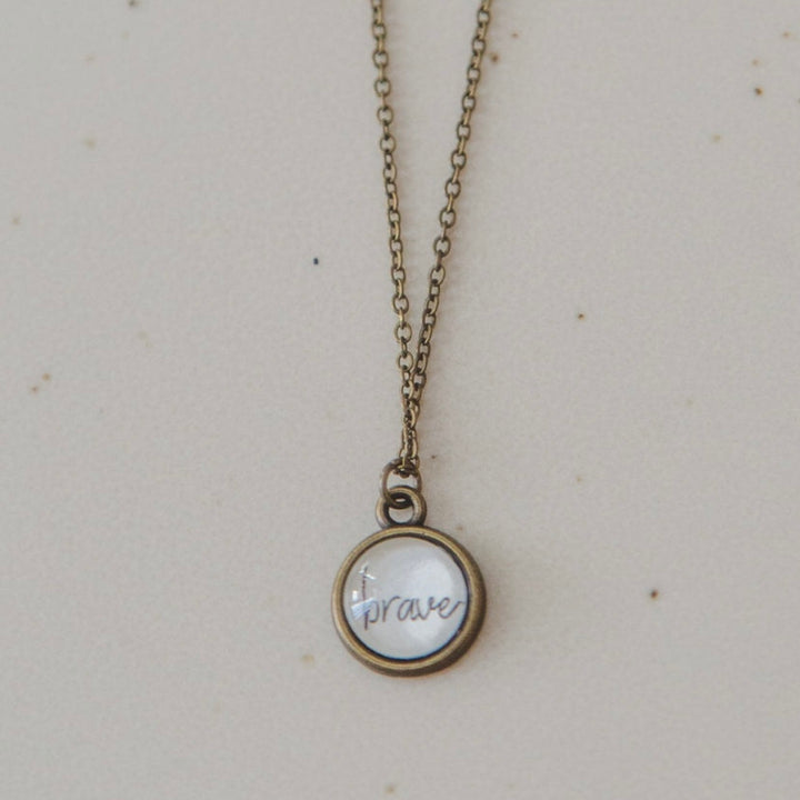 Vintage Sparrow Jewelry Tiny Classic Brave Necklace