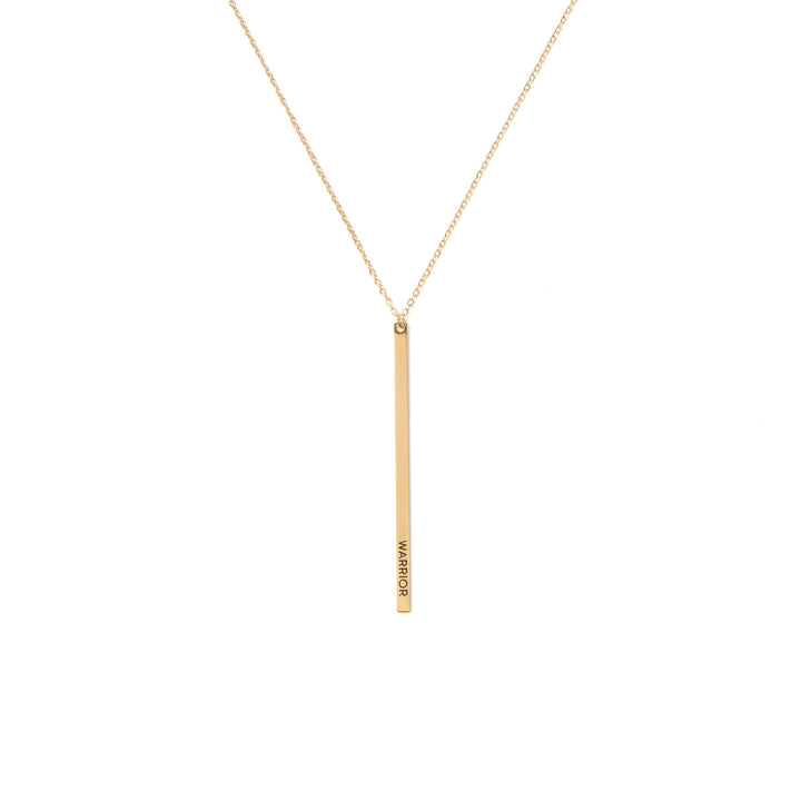 Vintage Sparrow Jewelry 14k Minimal Warrior Necklace