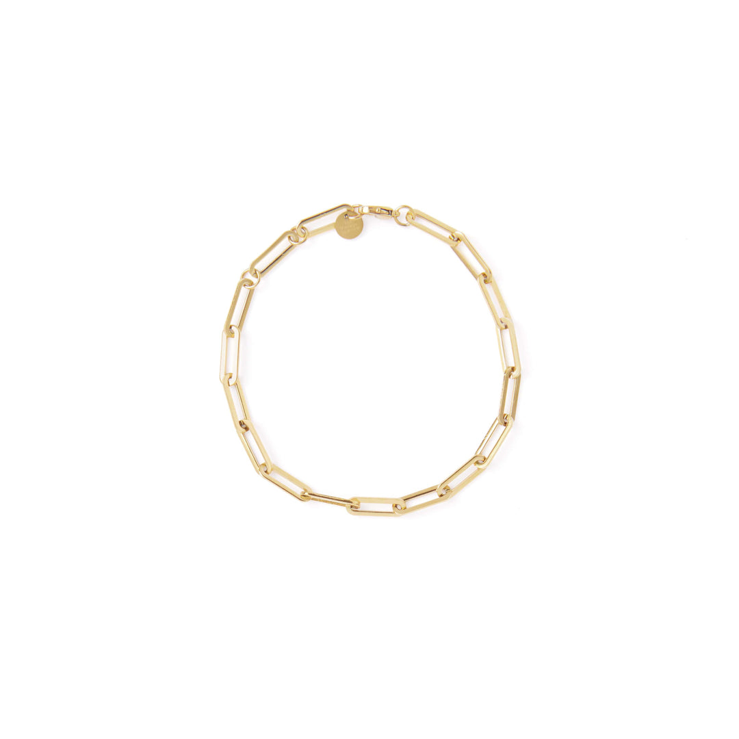 Vintage Sparrow Jewelry 14k minimalist eternity bracelet