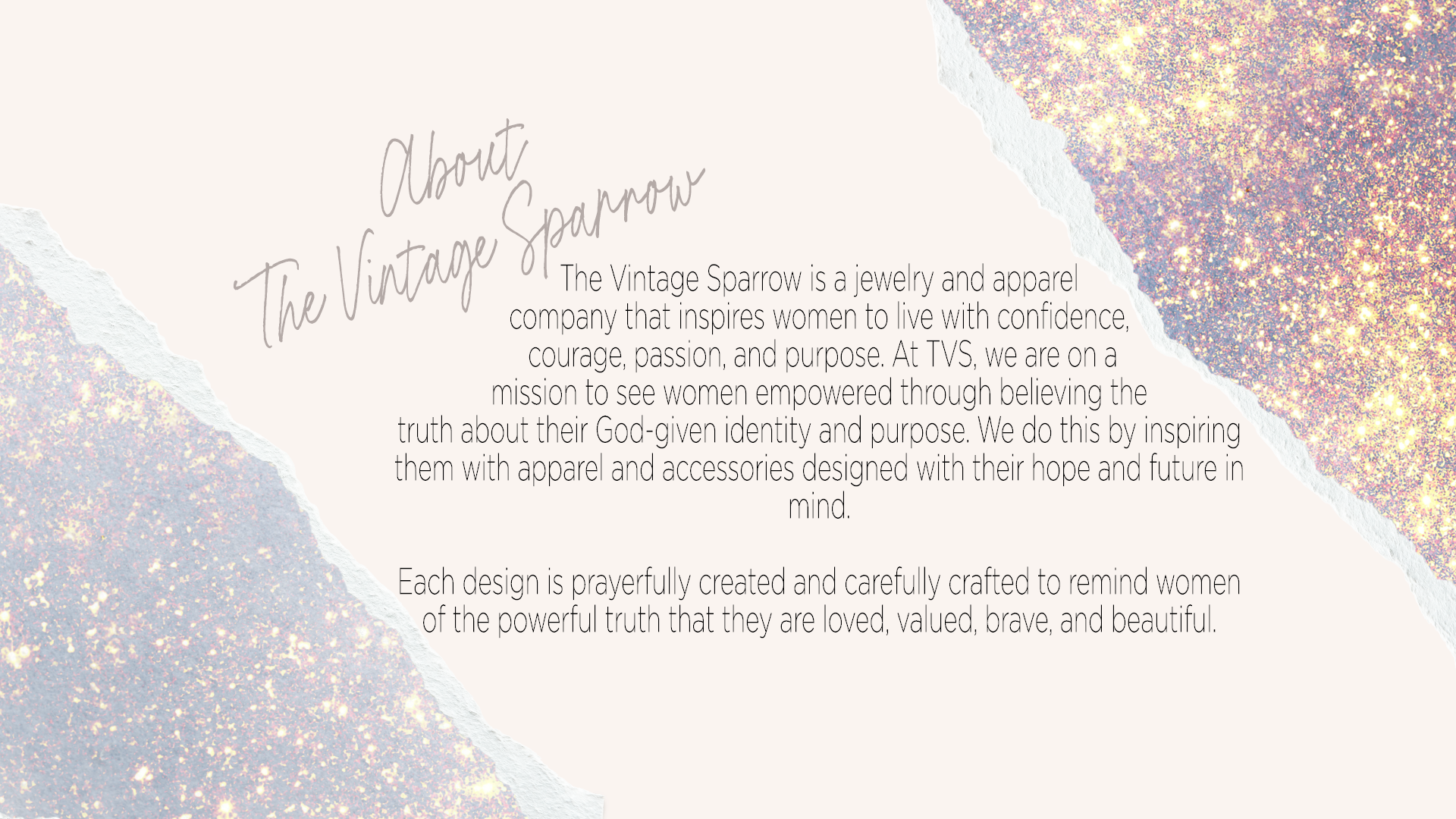 About The Vintage Sparrow