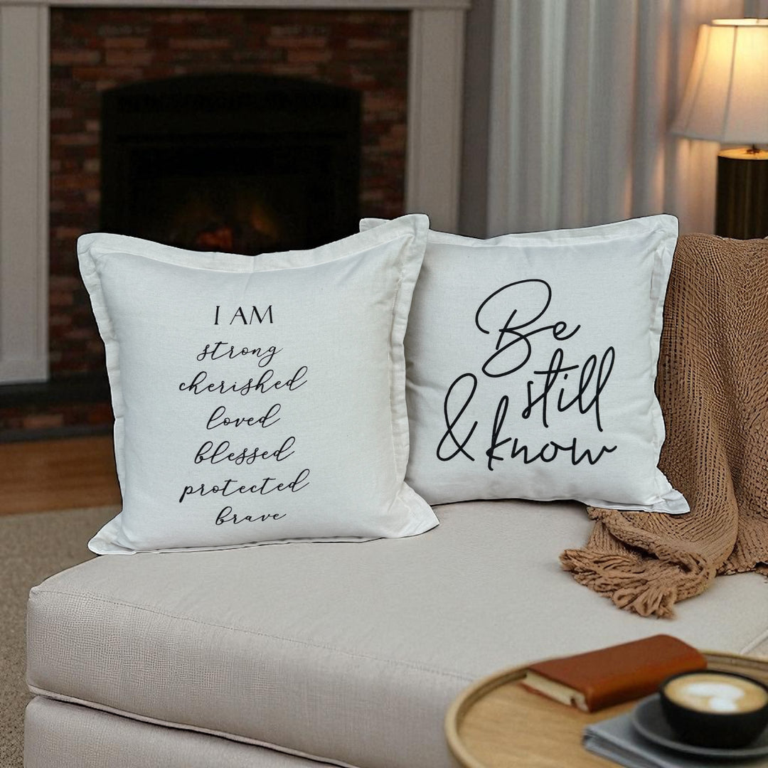 Be Still & Know Pillow