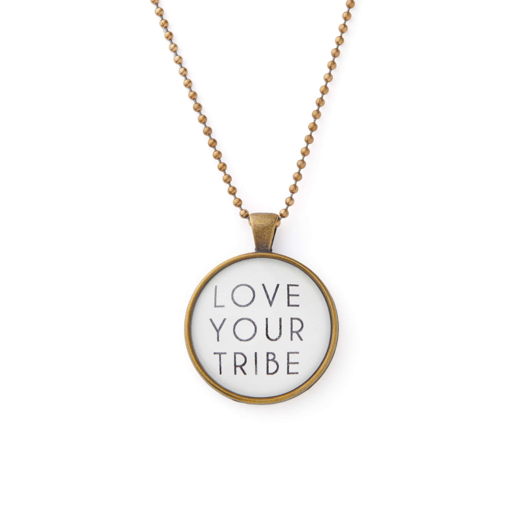 Vintage Sparrow Jewelry Love Your Tribe Necklace
