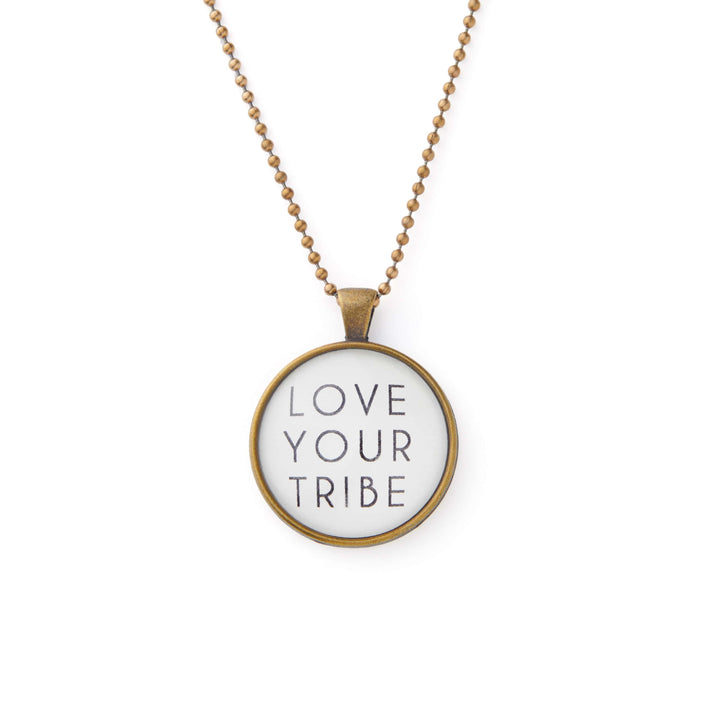 Vintage Sparrow Jewelry Love Your Tribe Necklace