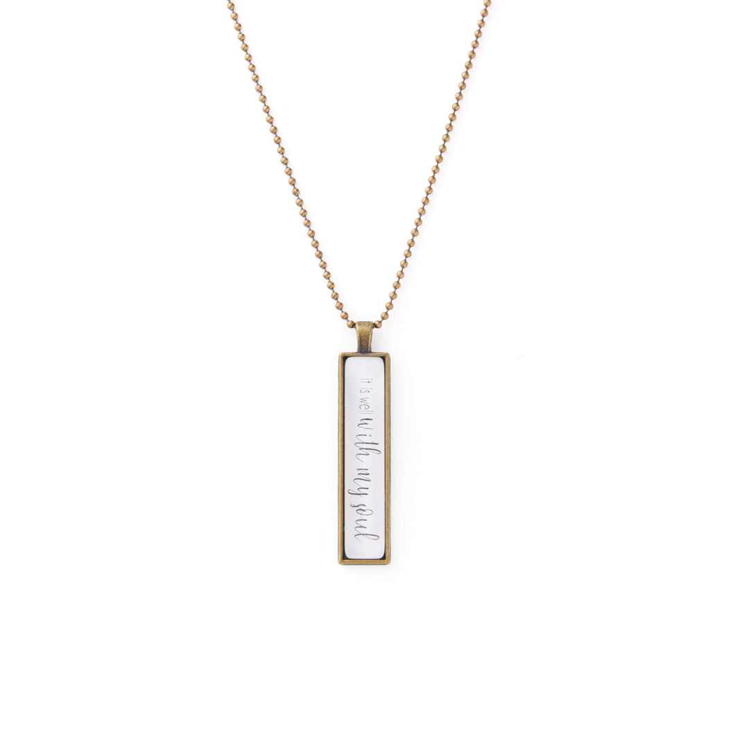 It Is Well II Necklace