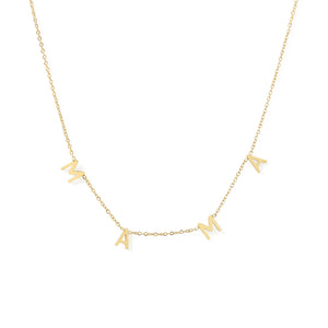 Mama Letter Necklace