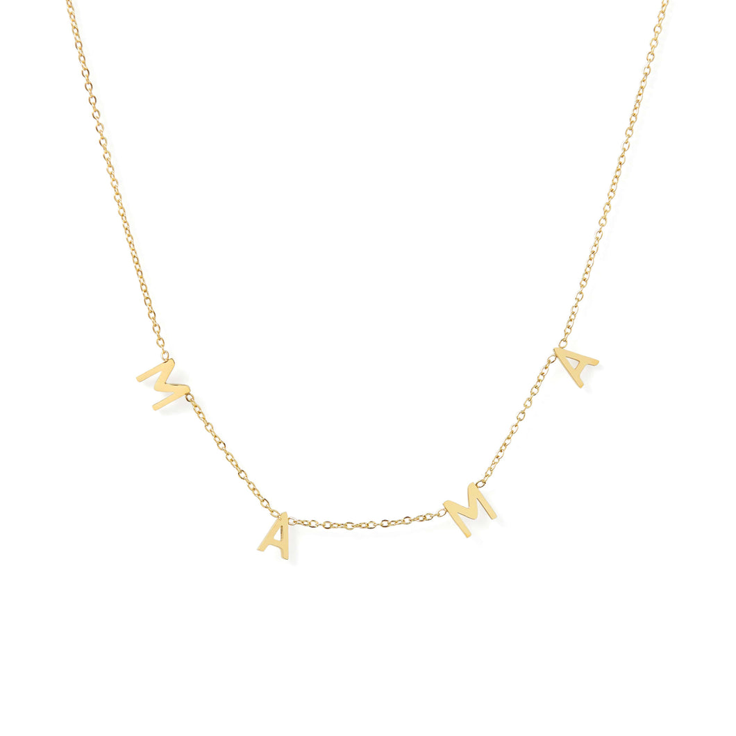 Mama Letter Necklace