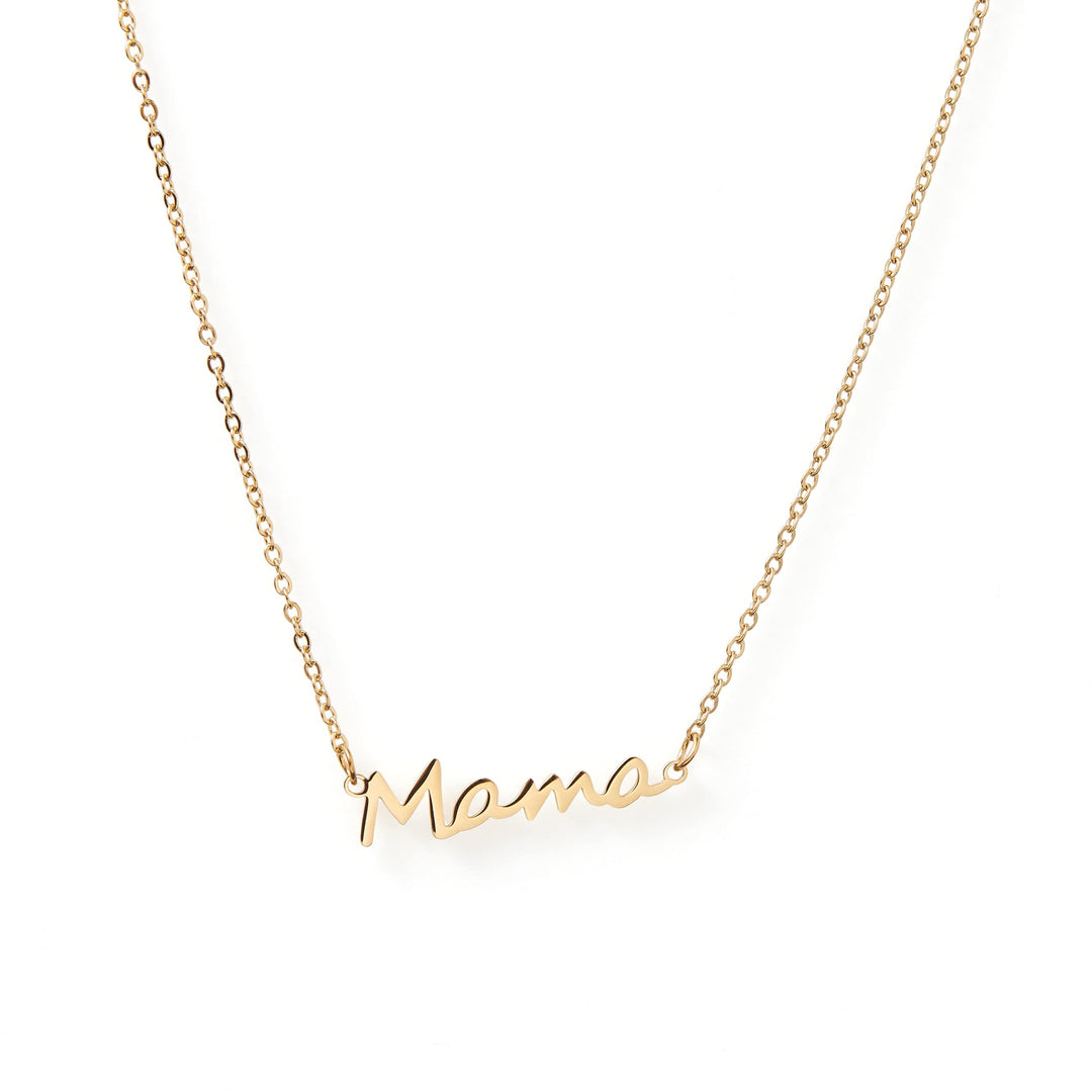 Vintage Sparrow Jewelry Mama Script Necklace