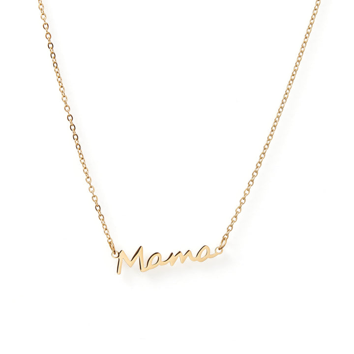 Vintage Sparrow Jewelry Mama Script Necklace