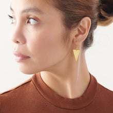 Load image into Gallery viewer, Tri Brass Earrings