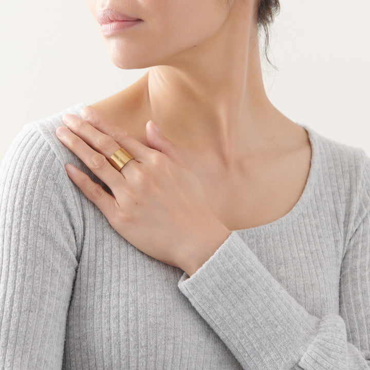 Vintage Sparrow Jewelry Hope Ring on model