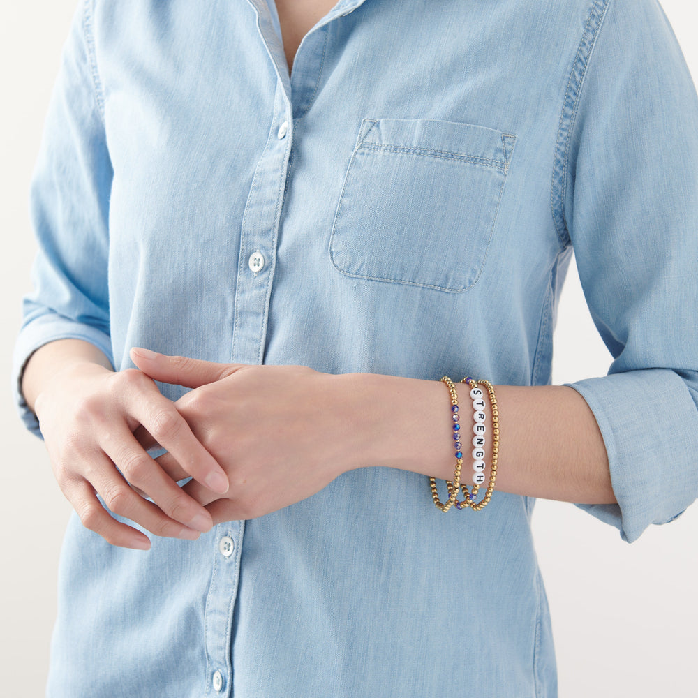 Vintage Sparrow Jewelry Strength Stack Bracelet