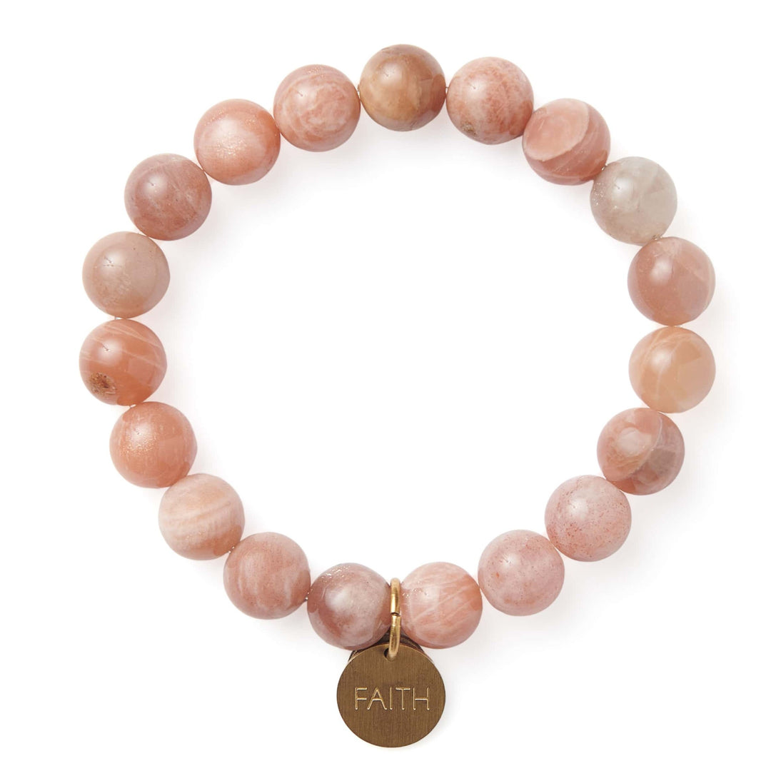 Vintage Sparrow Jewelry Serenity Stones Dusty Rose Bracelet