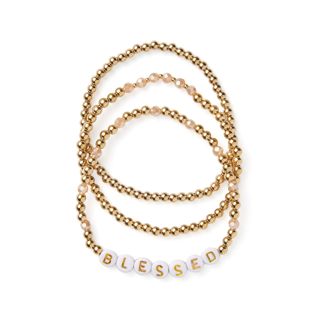 Vintage Sparrow Jewelry Blessed Stack Bracelet 