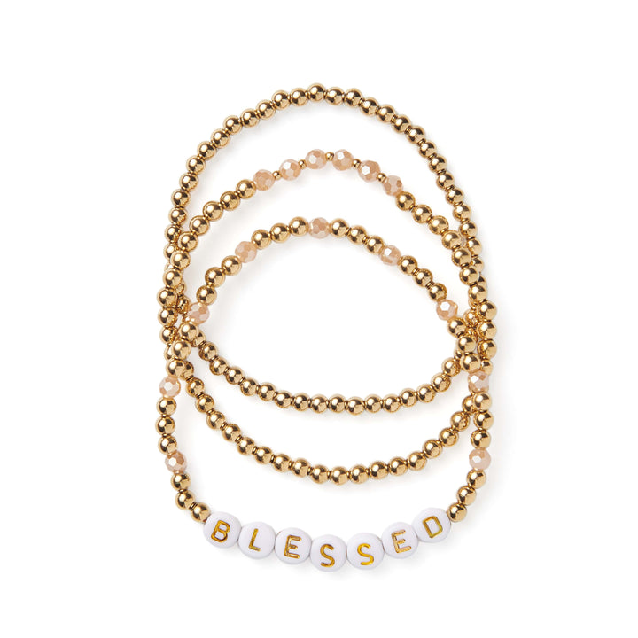 Vintage Sparrow Jewelry Blessed Stack Bracelet 
