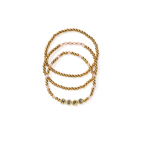 Hope Bracelet Stack