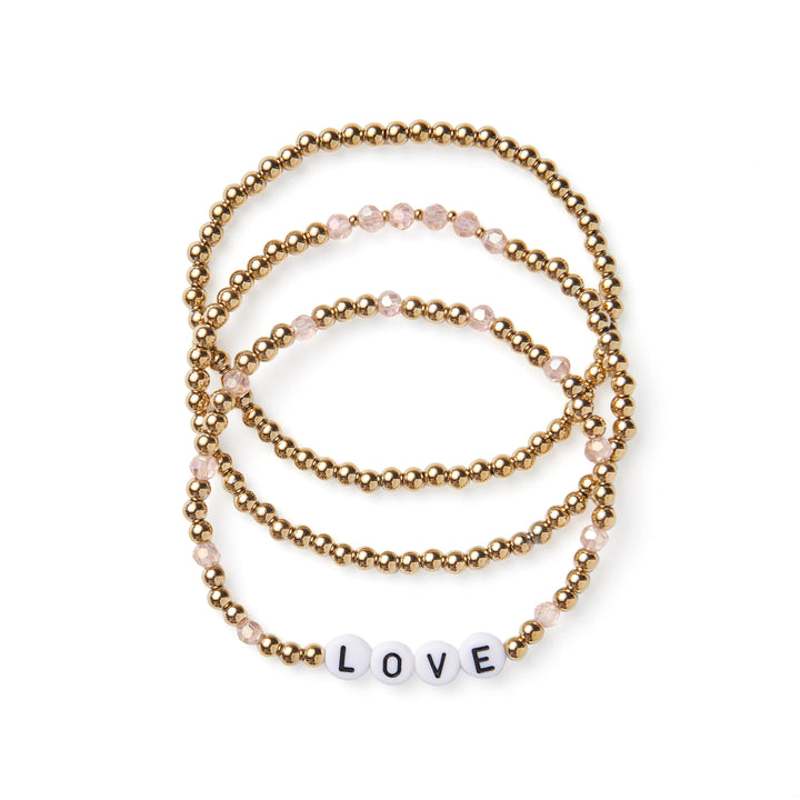 Vintage Sparrow Jewelry Love Stack Bracelet