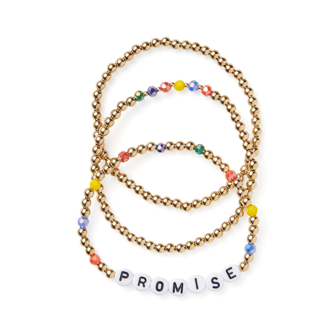 Vintage Sparrow Jewelry Promise Stack Bracelet