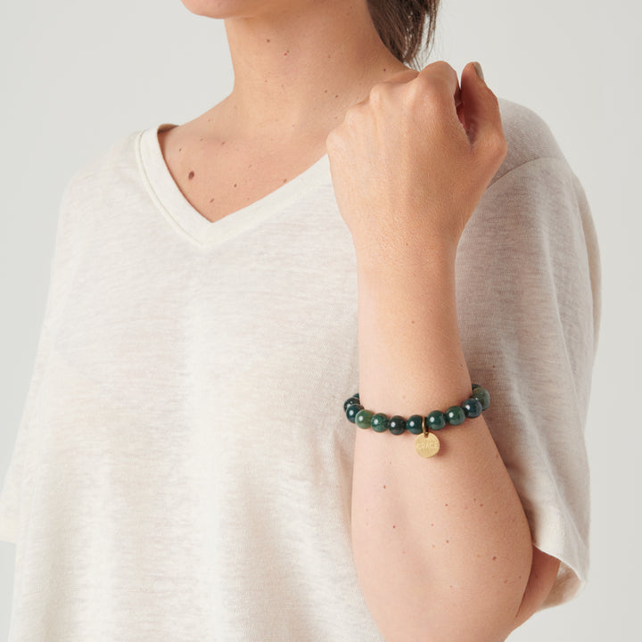 Serenity Stones Grace Green Bracelet