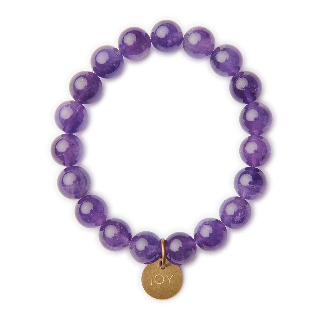 Serenity Stones Purple Bracelet