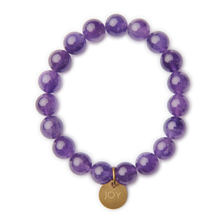Serenity Stones Joy Purple Bracelet