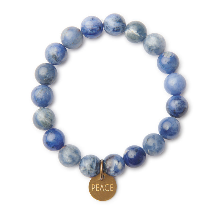 Serenity Stones Peace Blue Bracelet
