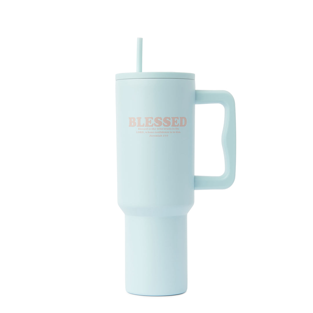 blessed tumbler elevated faith