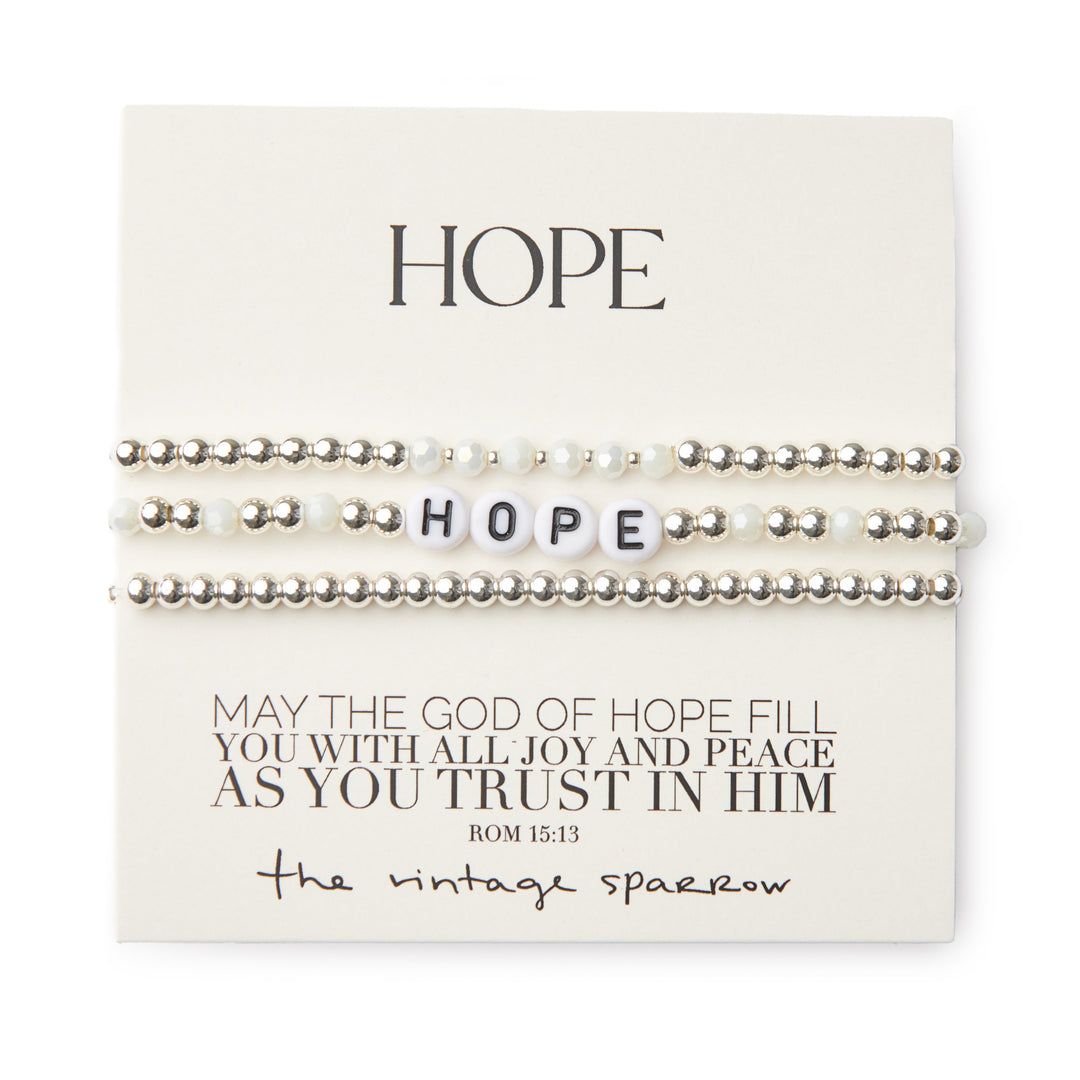 Hope Bracelet Stack