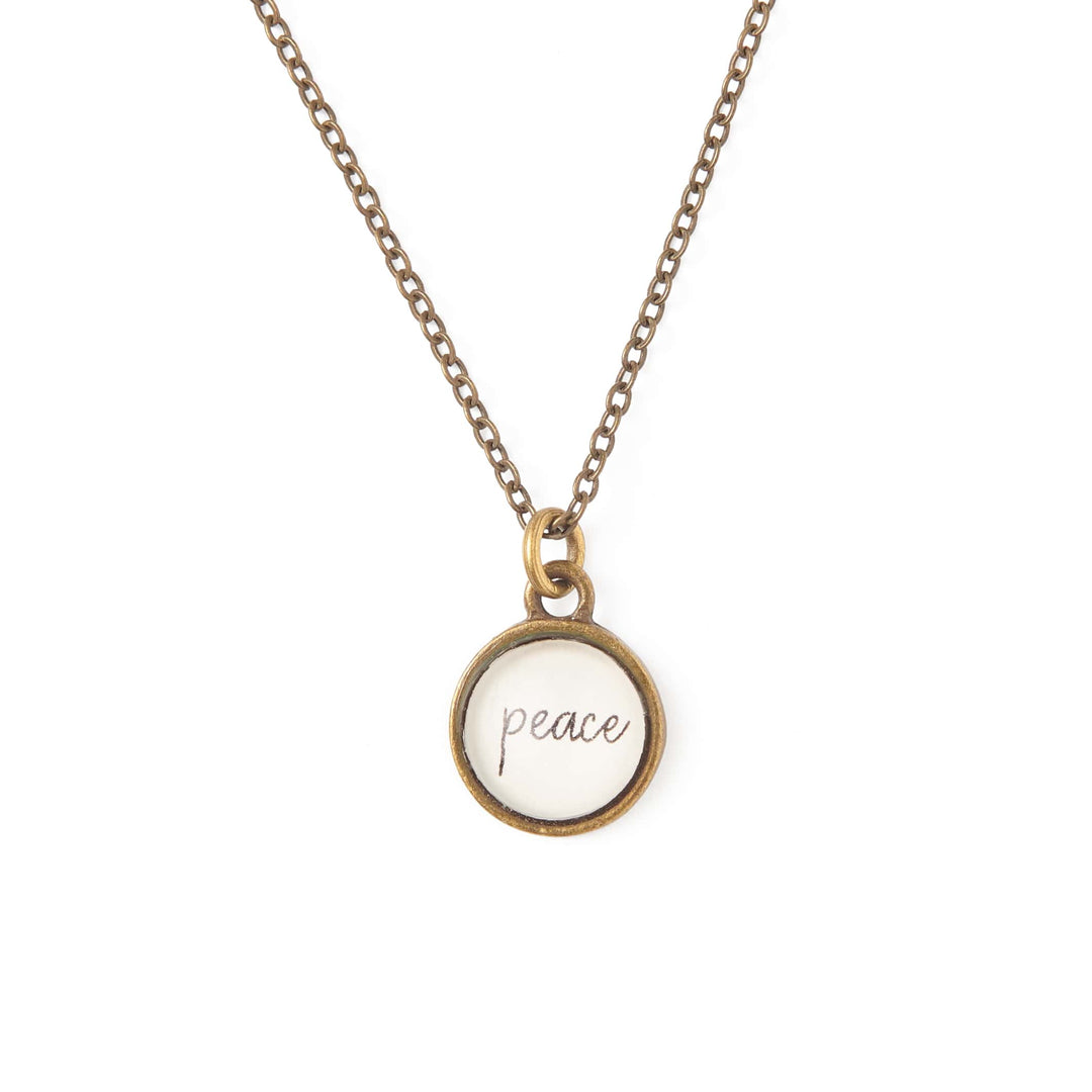 Vintage Sparrow Peace Classic Design Necklace
