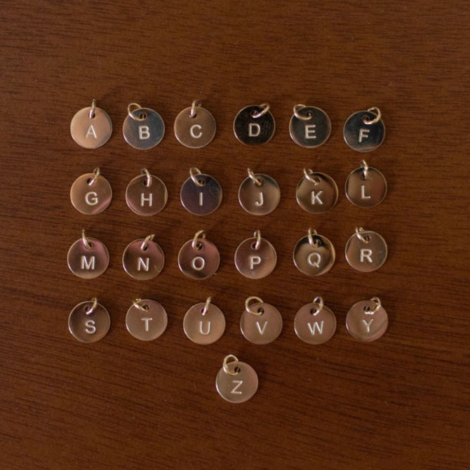 Vintage Sparrow Jewelry 14k Minimalist Initial Necklace