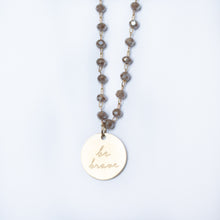 Load image into Gallery viewer, Serenity Stone Gray Necklace