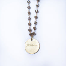 Load image into Gallery viewer, Serenity Stone Gray Necklace