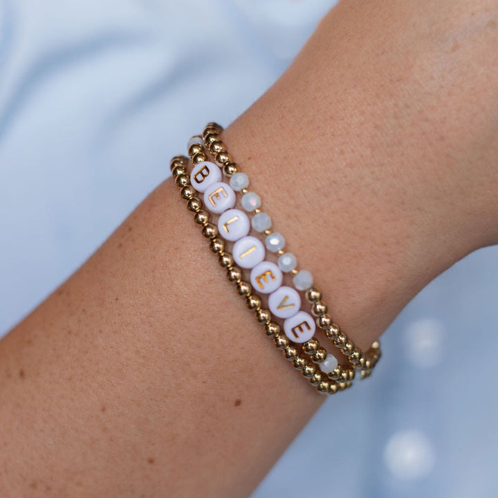 Vintage Sparrow Jewelry Believe Stack Bracelet Jewelry 