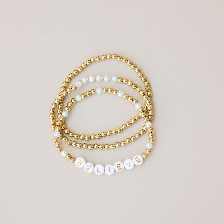 Vintage Sparrow Jewelry Believe Stack Bracelet Jewelry 