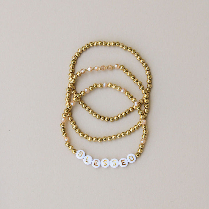Vintage Sparrow Jewelry Blessed Stack Bracelet 