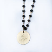 Load image into Gallery viewer, Serenity Stone Black Necklace