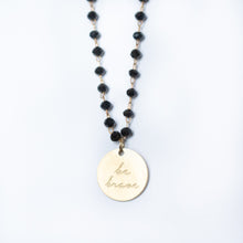 Load image into Gallery viewer, Serenity Stone Black Necklace