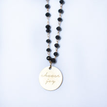 Load image into Gallery viewer, Serenity Stone Black Necklace