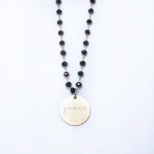 Load image into Gallery viewer, Serenity Stone Black Necklace