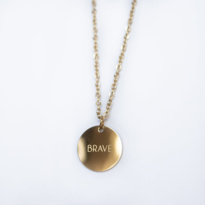 Vintage Sparrow Jewelry 14k minimalist brave shiny necklace