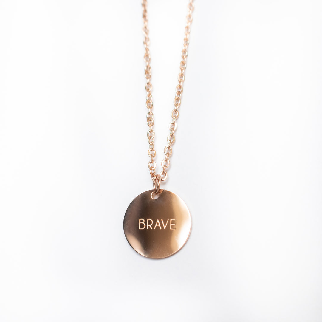 Vintage Sparrow Jewelry 14k minimalist brave shiny necklace
