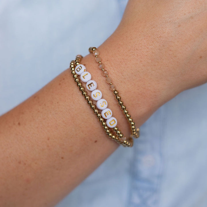 Vintage Sparrow Jewelry Blessed Stack Bracelet 