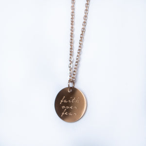 Faith Pendant