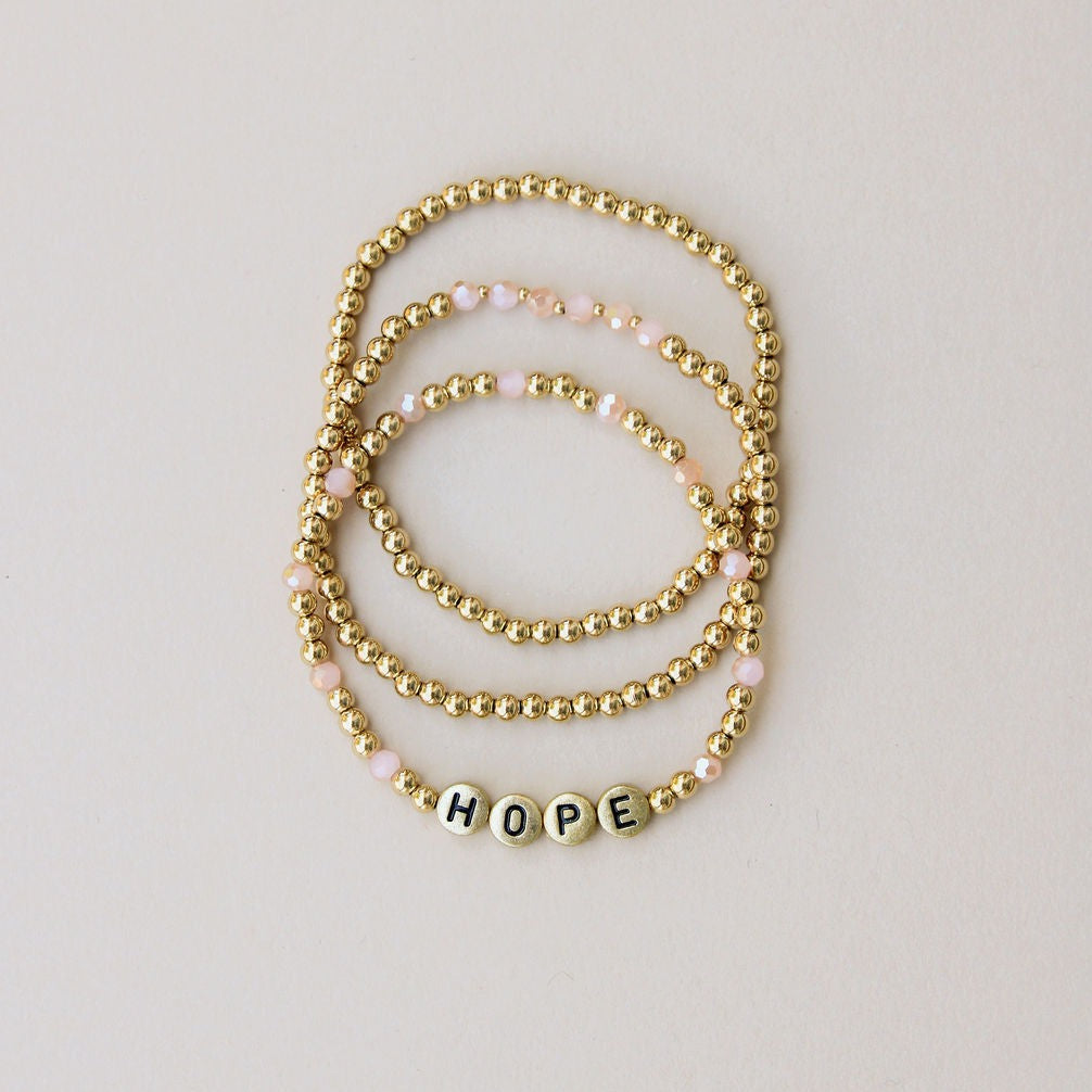 Hope Bracelet Stack