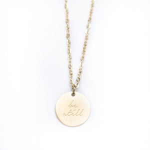Be Still & Know Pendant