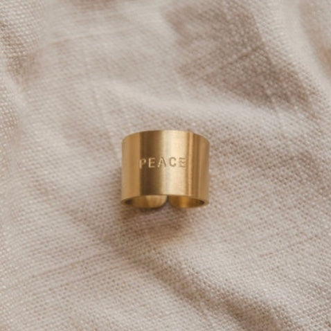 Vintage Sparrow Jewelry Peace Ring