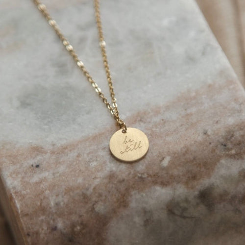 Be Still & Know Pendant