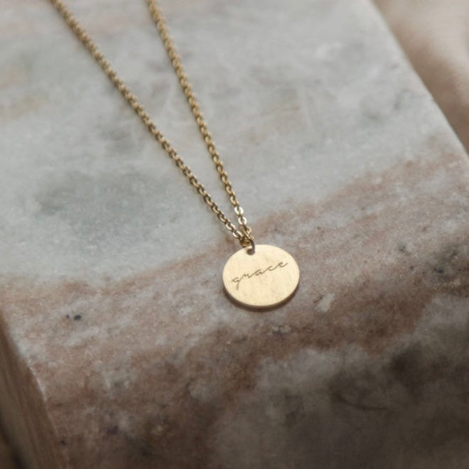 Vintage Sparrow Jewelry 14k Minimalist Grace Necklace