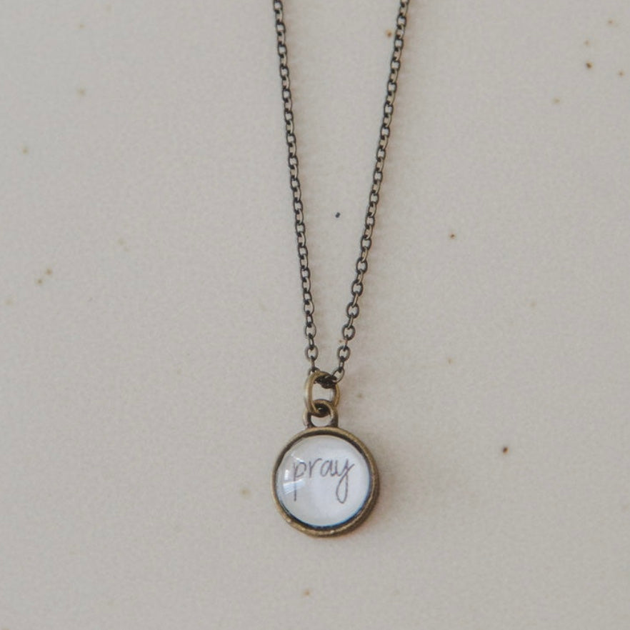 Vintage Sparrow Jewelry Pray Classic Design Necklace