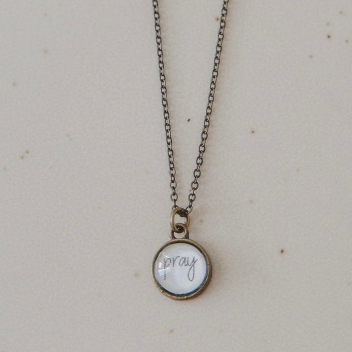 Vintage Sparrow Jewelry Pray Classic Design Necklace