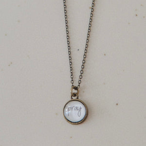 Pray Necklace